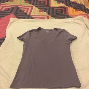 Gap fitted T-shirt in puple